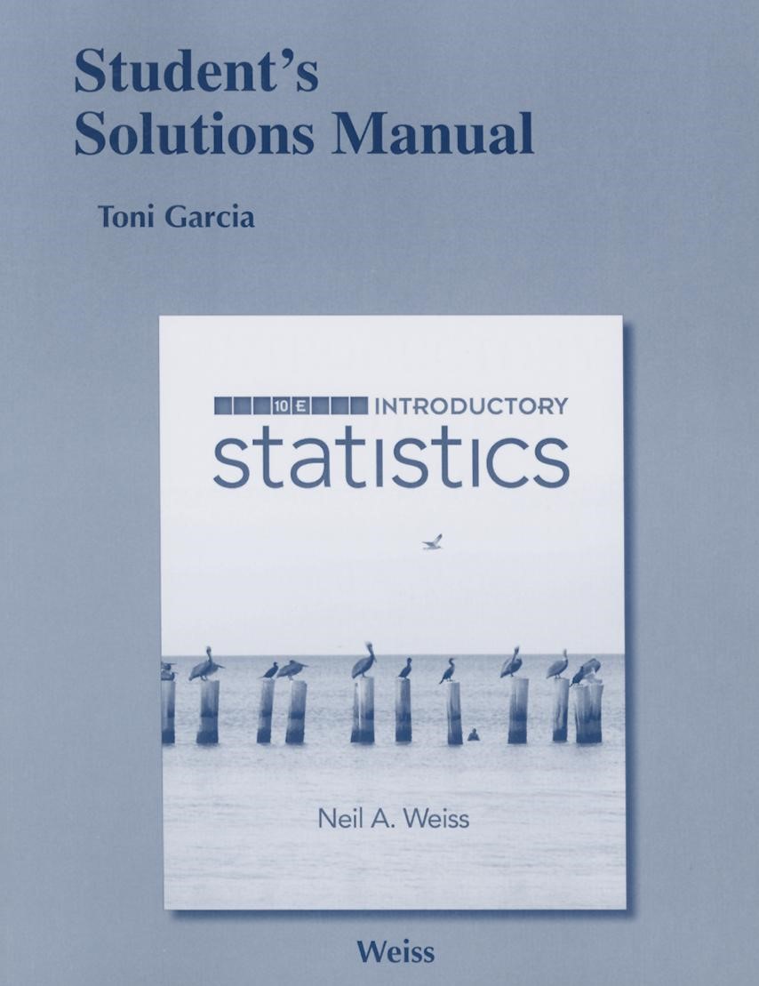 Introductory Statistics Neil Weiss 9th Edition electriceng